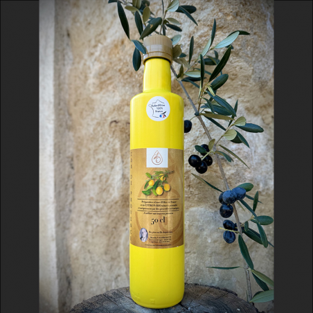 Huile d'Olive Aromatisée au Citron - Une Touche d'Agrumes à vos Plats