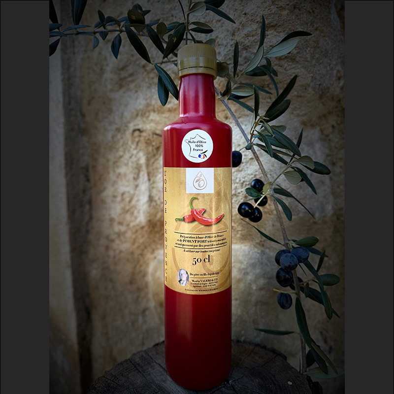 Spicy Chili Olive Oil - Spice up your dishes with a few drops