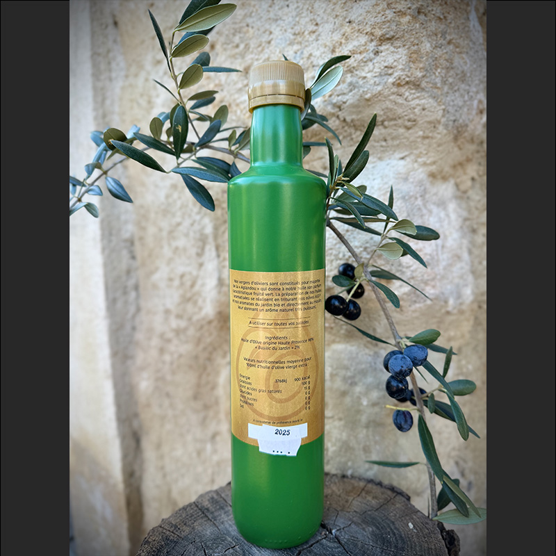 Huile d'Olive Aromatisée au Basilic - Sublimez vos Recettes Estivales