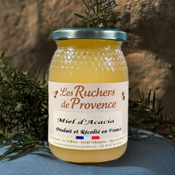 Miel d'Acacia de France - Au Goût Délicat - La Note Subtile Vanillée