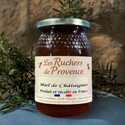 Miel de Châtaignier de France - Un Goût Authentique Corsé et Boisé