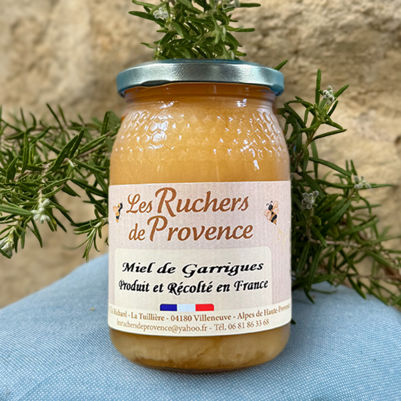 Miel de Garrigues de France - Le Trésor Doré et Parfumé Riche en Arôme