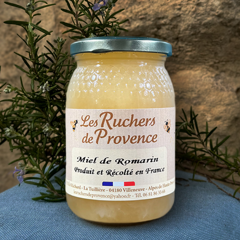 Miel de Romarin de France - Allie Douceur et Caractère du Terroir