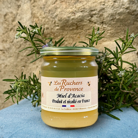 Miel d'Acacia de France - Au Goût Délicat - La Note Subtile Vanillée