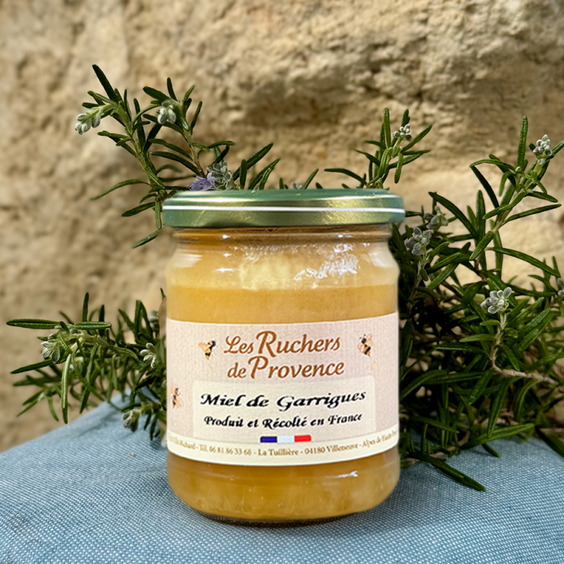 Miel de Garrigues de France - Le Trésor Doré et Parfumé Riche en Arôme Miel de Garrigues de France - Le Trésor Doré et Parfumé Riche en Arôme