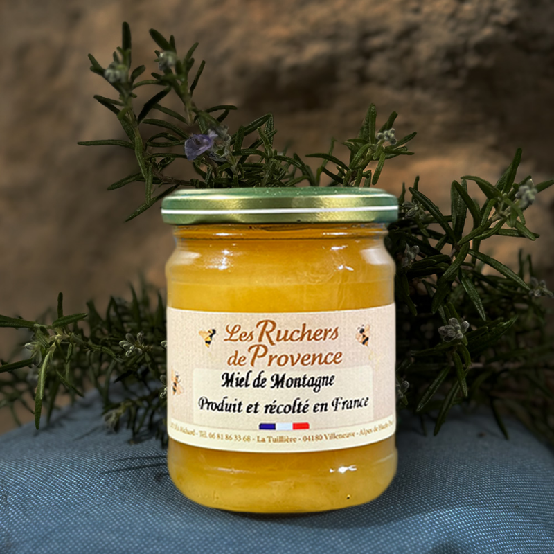Miel de Montagne de France - Un Nectar Riche, Puissant et Boisé