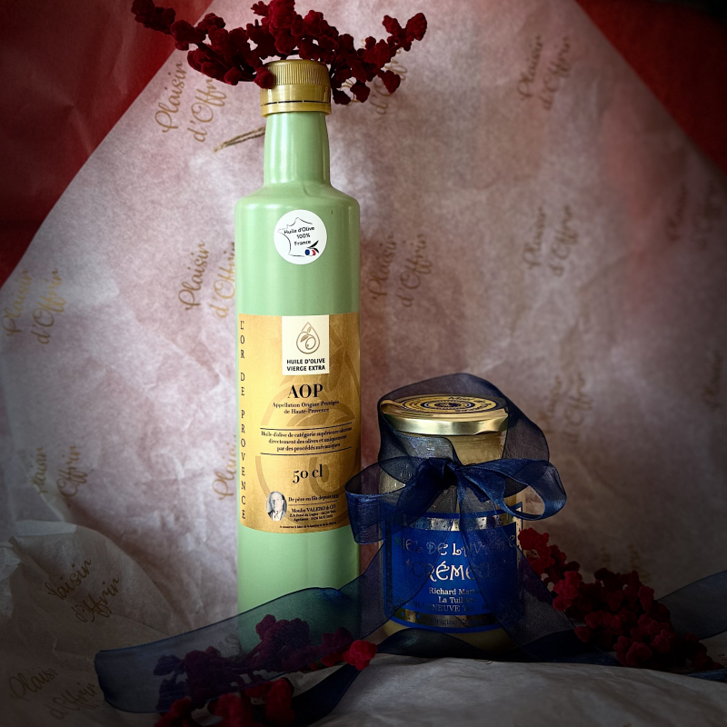 Christmas Gift Set – Provence AOP Olive Oil & Creamy Lavender Honey