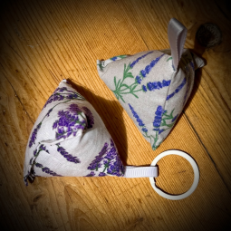 Lavender Keychain