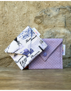Pochette à Savon Imperméable - Coton et Tissus PUL - Maison et Voyage